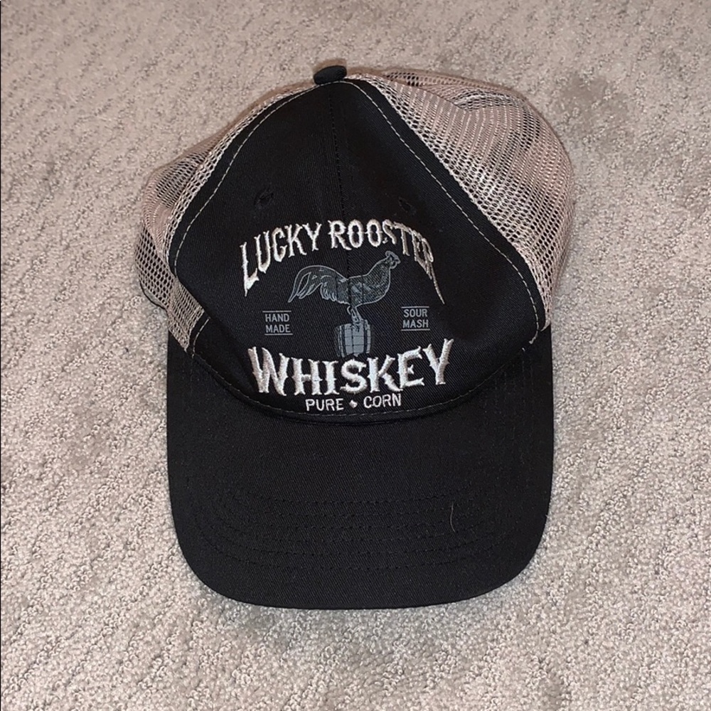 Lucky Rooster Whiskey Ballcap